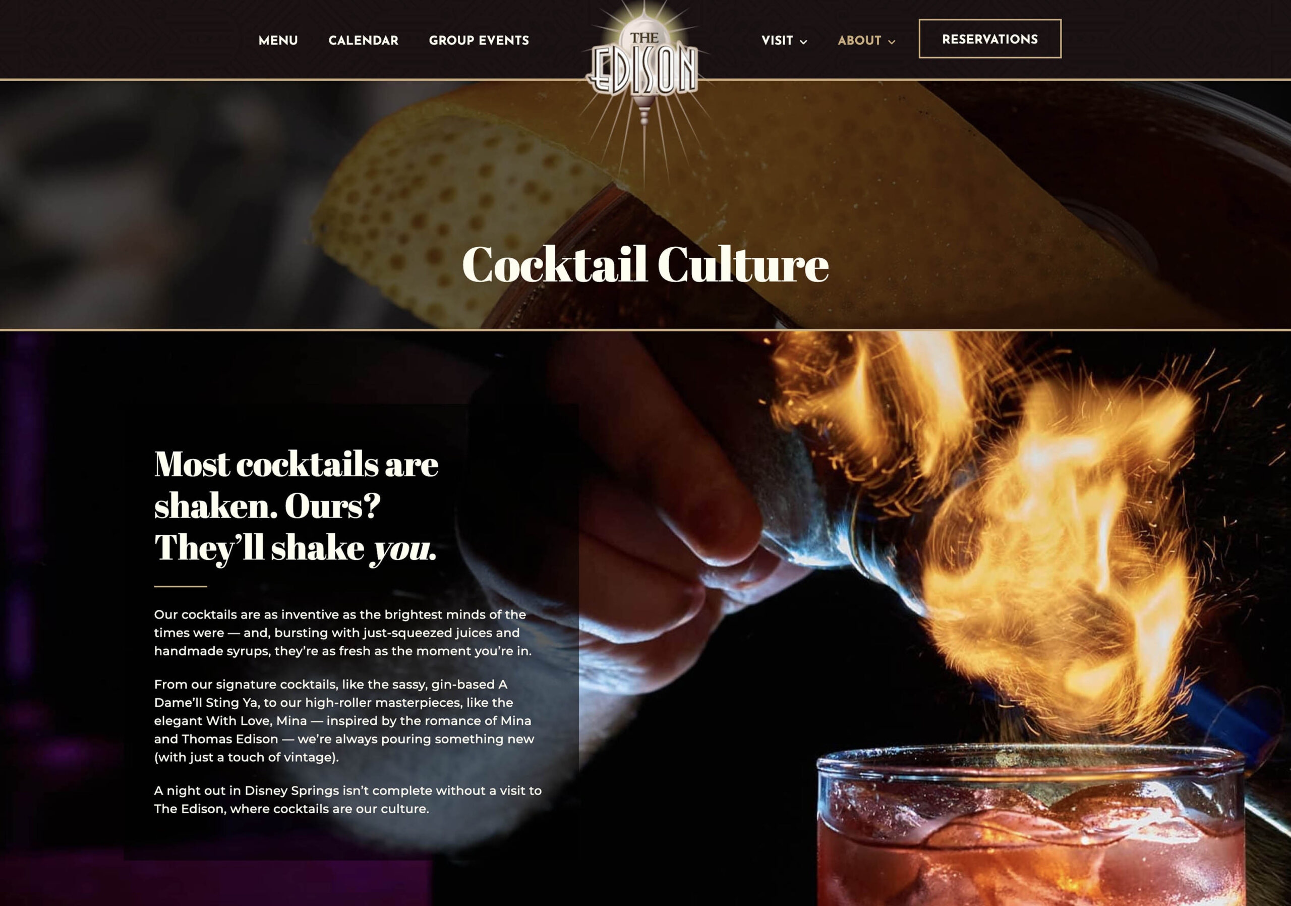 The Edison Cocktail Culture